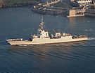 F105 Cristobal Colon, sea trials