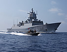 HNoMS Fridtjof Nansen, Gulf of Aden