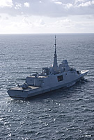 NH90 NFH-U on FREMM Frigate