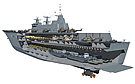 LHD Canberra Cutaway
