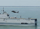 LHD Tonnerre Virginia Beach LCAC CH-53E Gazelle ©DGA