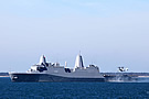 MV-22B lands on USS New York