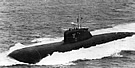 SSGN Charlie Class Surface BW