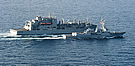 USNS Charles Drew & USS Momsen
