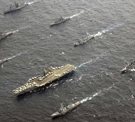US Navy Carrier Strike Group