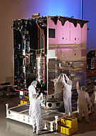 Satellite AEHF Propulsion and Payload Integrated